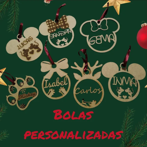 Bolas De navidad Personalizado