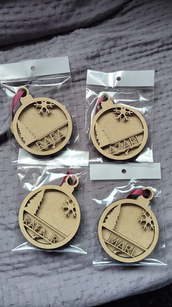 Bolas De navidad Personalizado - Imagen 2