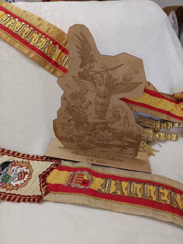 Boceto Falla Personalizado en Madera
