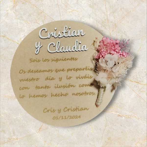 Cuadro dedicatoria - Imagen 4