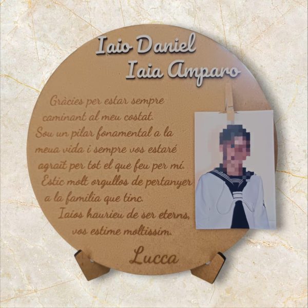 Cuadro dedicatoria - Imagen 8
