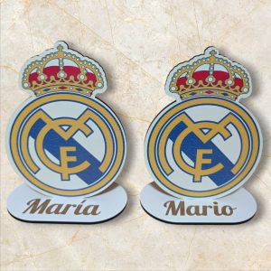 Escudo equipo en madera