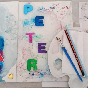Taller creativo de Bubble Paint sobre lienzo 🎨✨