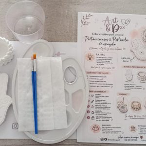 Taller Creativo de Portainciensos & Portavela de Escayola ✨🕯️