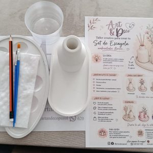 Taller Creativo – Set de Escayola ✨🕯️